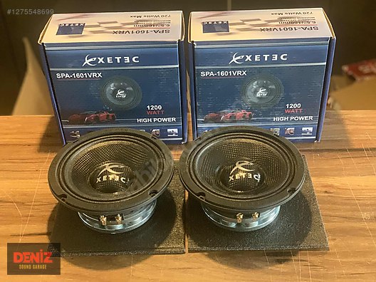 Hoparlör / Midrange / Xetec 16 cm Midbass Prof SPA-1601VRX 1200
