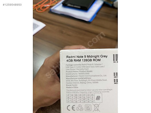 Used & Brand New Items / Cell Phones & Accessories / Cell Phones / Xiaomi / Redmi Note 9