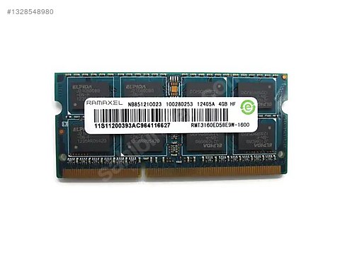 Ramaxel 4GB Ddr3 1600MHz CL11 1.5v sahibinden.comda - 1328548980