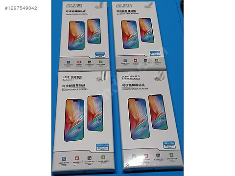 iPhone 15 Pro Max Jcid Soft Oled 120HZ ekran Orjinal 2 el yazar