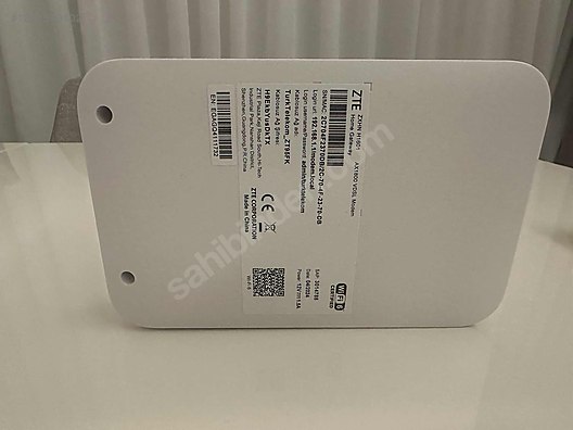 ZTE ZXHN H1601 AX1800 VDSL MODEM sahibinden.comda - 1281549102