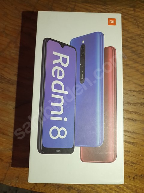 Redmi 8 Onyx Black 3GB/32GB sıfır türkiye cihazı