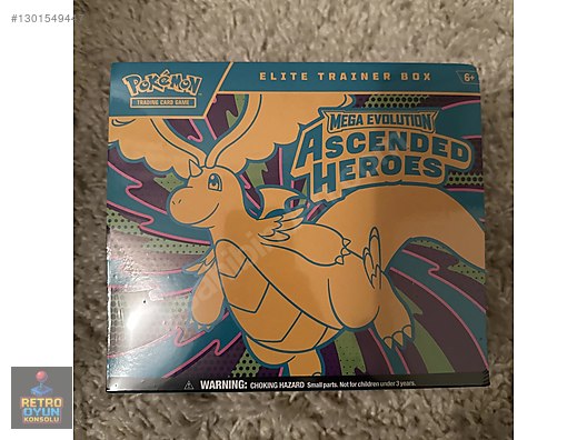 Game Cards / Pokemon Ascended Heroes Elite Trainer Box ETB