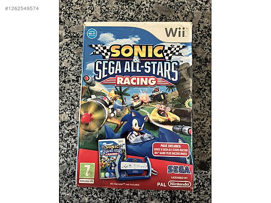 Nintendo Wii Sonic & Sega All Stars Racing Koleksiyonluk on