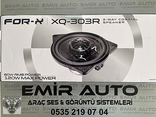 Hoparlör / Midrange / FOR-X XQ 303 R BMW F10 F20 F30 10 CM ORJİNAL