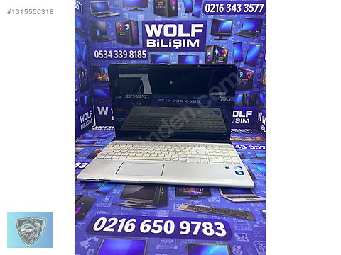Sony / SONY VAİO SVE151D11M İNTEL PENTİUM B970 8GB RAM 160GB HDD