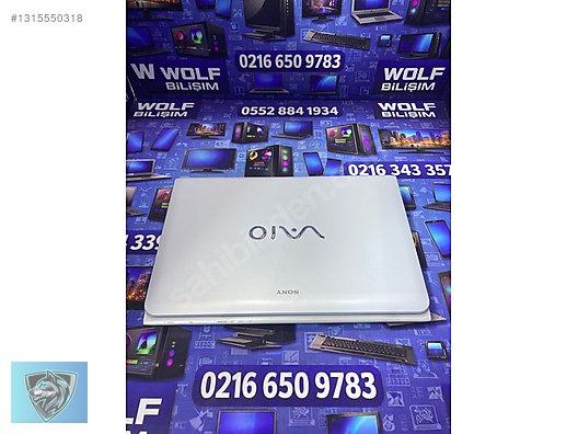 Sony / SONY VAİO SVE151D11M İNTEL PENTİUM B970 8GB RAM 160GB HDD