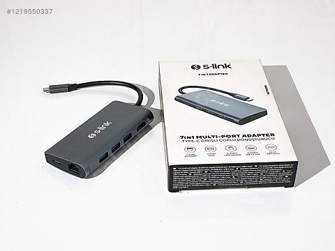 S-LİNK SW-U5205 USB 3.0 PD ŞARJLI,HDMI, GİGABİT ETHERNET,SD/TF T ...