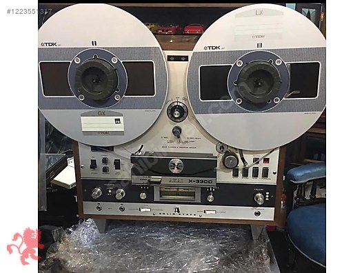JAPON AKAİ X - 330D MAKARALI TEYP ... 1960 YILINA AİTTİR 