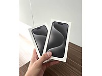 İPHONE 15 PRO 128.GB ...SIFIR KAPALI KUTU GARANTİLİ.