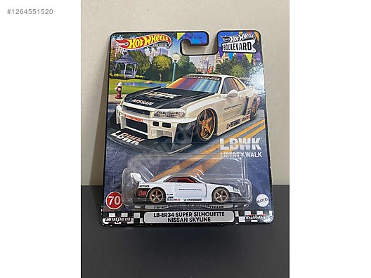 Hot Wheels LB-ER34 SUPER SİLHOUETTE NISSAN SKYLINE at sahibinden