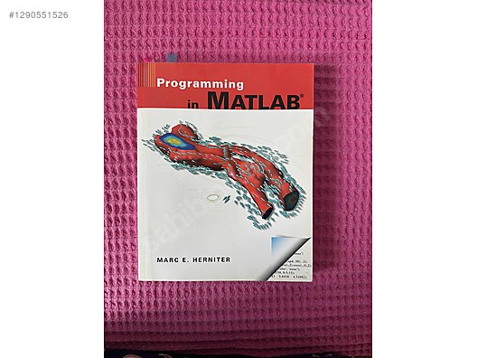 programing in matlab marcE. herniter sahibinden.comda - 1290551526