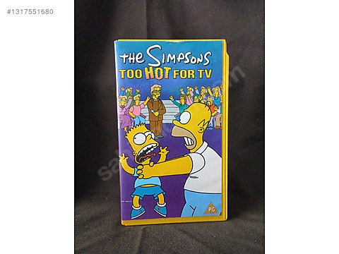 Simpsons VHS - VHS & Beta Film Kitap, Dergi & Filmler sahibinden