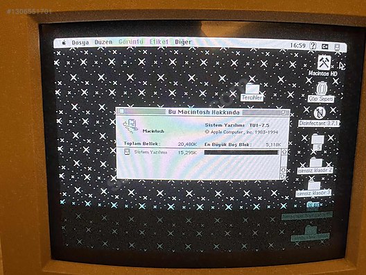 Apple / Apple Macintosh Quadra 700 Full Orijinal Set on sahibinden