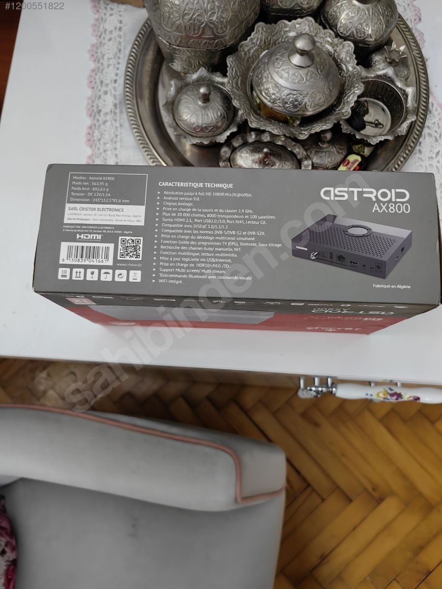 Cristor asroıd ax800 Android 4k sahibinden.comda - 1200551822