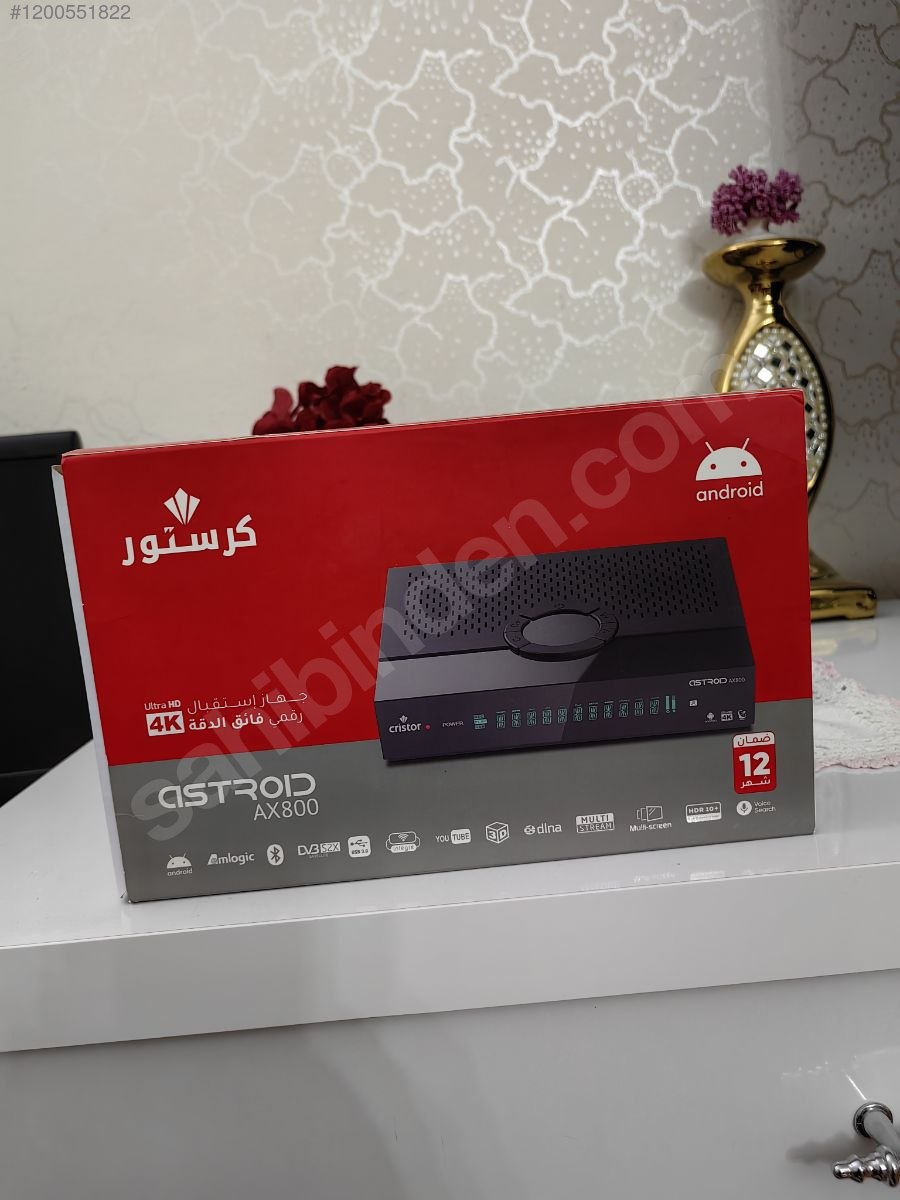 Cristor asroıd ax800 Android 4k sahibinden.comda - 1200551822