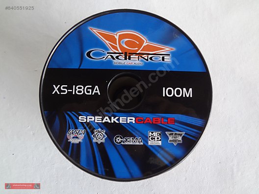 その他 0908-10 Otomobil & Arazi Aracı / Elektronik / Cadence XS-18GA 18 GA 100