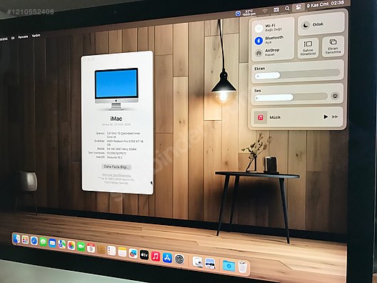 Apple / iMAC 27 inç 2020 5K - i9 - 2Tb SSD - 64Gb Ram - AMD 16Gb