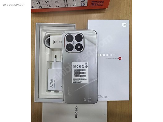 İkinci El ve Sıfır Alışveriş / Cep Telefonu & Aksesuar / Cep Telefonu / Xiaomi / 15T