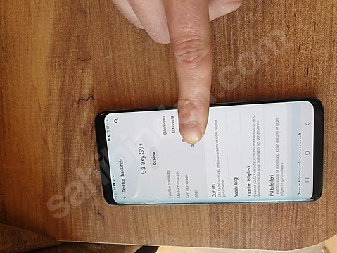 Samsung S9+ Plus temiz cihaz herhangi bir sıkıntısı yok
