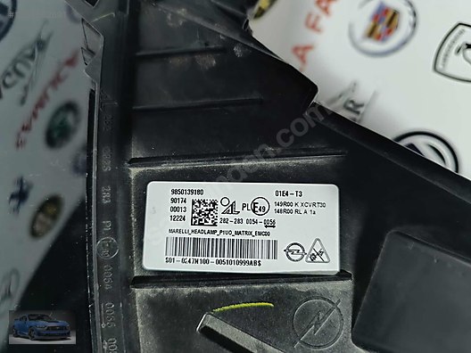 らら　オークル10 Otomobil & Arazi Aracı / Elektrik / OPEL GRANDLAND X ILUX SAĞ SOL