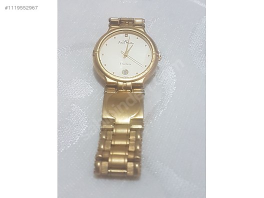 Pierre Cardin pierre martin 24k gold erkek saat at sahibinden