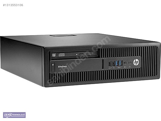 HP EliteDesk Core i5 MSoffice2021付【ジャンク】 HP / HP ELİTEDESK 800 G1 SFF İ5 4460 8GB RAM 256GB SSD WİNDOWS 10