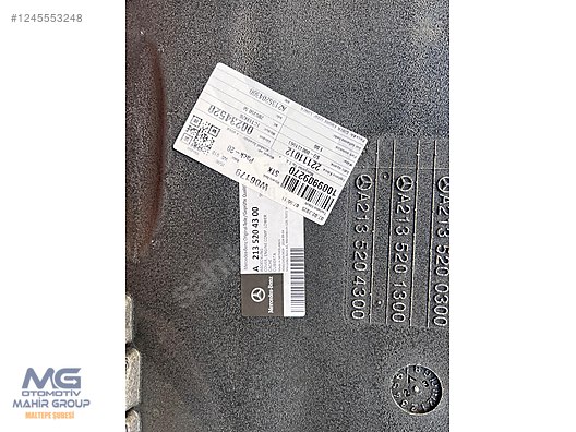 MERCEDES C257 TAMPON ALT MUHAFAZA 19-20 A2135204300 ORJ SIFIR