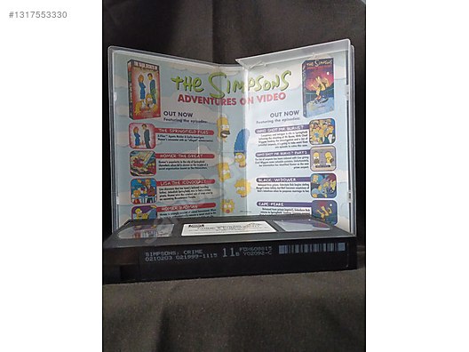 Simpsons VHS / Crime and Punishment - VHS & Beta Film Kitap, Dergi