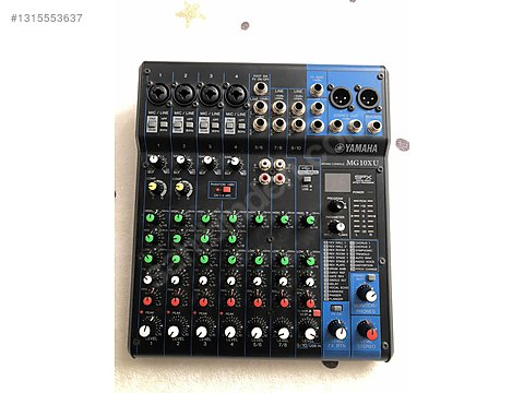 Yamaha MG10XU Mixer + ses kartı sahibinden.comda - 1315553637