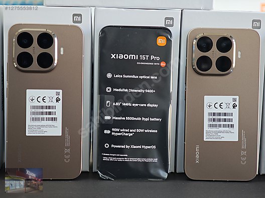 İkinci El ve Sıfır Alışveriş / Cep Telefonu & Aksesuar / Cep Telefonu / Xiaomi / 15T Pro
