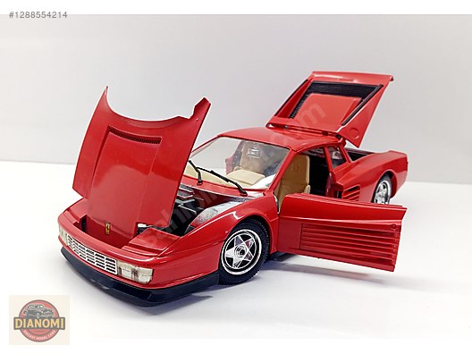 ミニカー Ferrari Testarossa 1984 1:18 italy/ 1984 FERRARİ TESTAROSSA on sahibinden.com - 1288554214