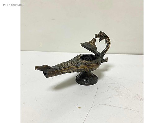 Brass Genie Lamp Incense Burner with