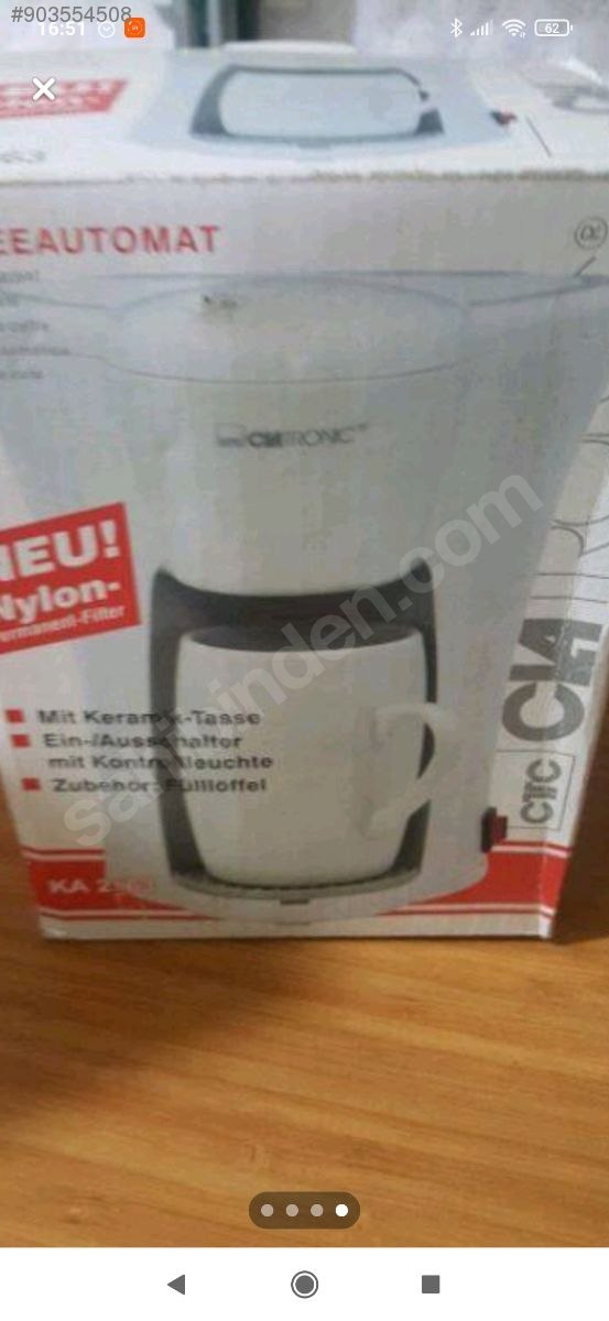 Mini kahve makinesi Kahve Makinesi ve Küçük Ev Aletleri sahibinden