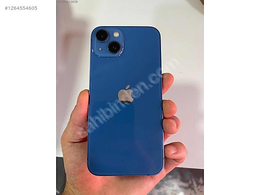 Apple / iPhone 13 / Kırıksız çiziksiz iphone 13 mavi sahibinden