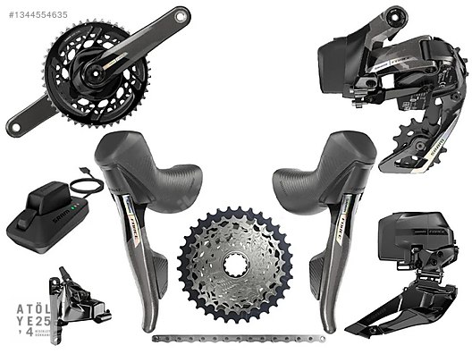 SRAM Force AXS Yol Bisikleti Vites Grup Set 2x12 sahibinden.comda