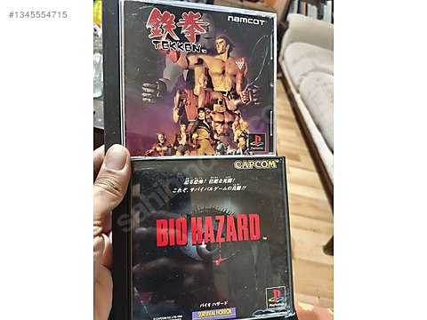 PS1 Biohazard ve Tekken NTSC Oyun on sahibinden.com - 1345554715