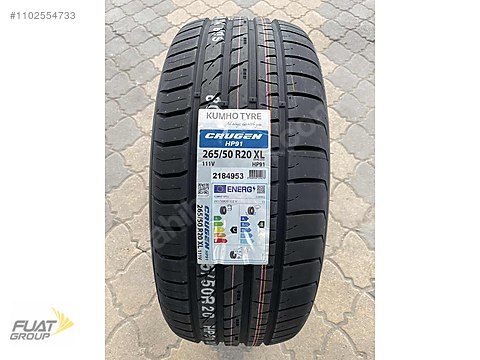 2023 ÜRETİM KUMHO 265/50R20 111V XL CRUGEN HP91 YAZ LASTİĞİ sahibinden ...
