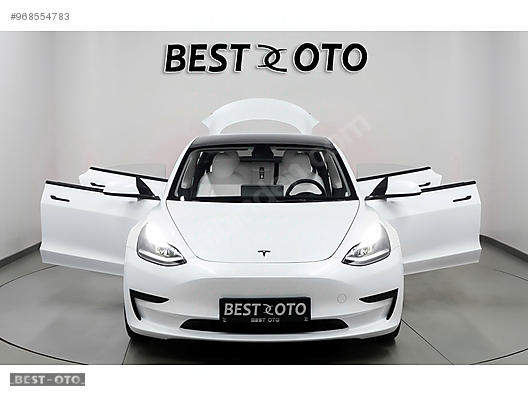 tesla model 3 standart plus best oto dan 2021tesla model 3 auto pilot 19aero jant beyaz deri at sahibinden com 968554783