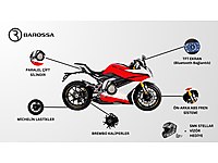 SMK KASK HEDİYELİ !! 12 TAKSİT İMKANI İLE 2024 BAROSSA JEDİ #1252555025