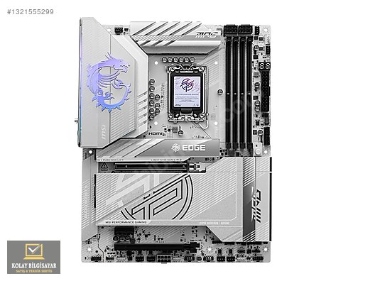 MSI MPG Z890 EDGE TI WIFI DDR5 ANAKART+ ULTRA İ7 265K SET