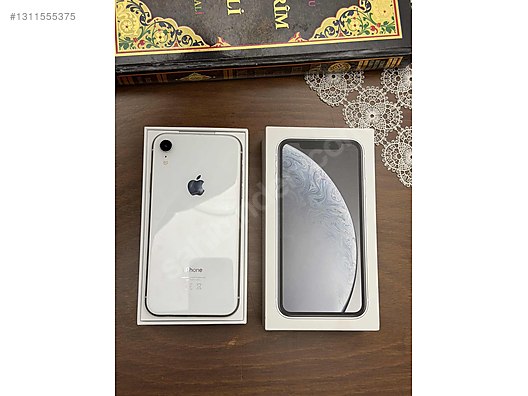 iPhone XR シルバー 本体 Apple / iPhone XR / İPhone XR 64 GB Kutulu Yurtiçi Sorunsuz