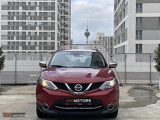 Nissan Qashqai 1 6 Dci Tekna Afk Motors 2016 Nissan Qashqai 130 Hp Tekna Otomatik Kirmizi At Sahibinden Com 879555521