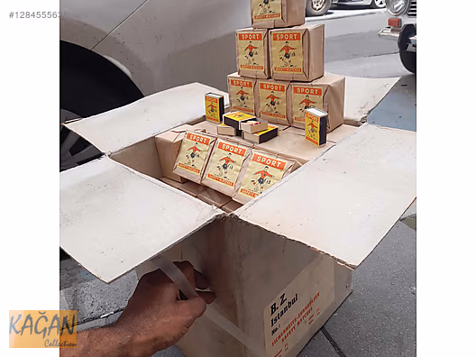 DOĞU ALMAN ÜRETİMİ ESKİ RETRO KİBRİTLER #1284555635