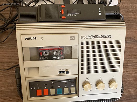 DİKTAFON TAKIMI 6 ADET KASETİ İLE - İkinci El Philips Müzik Seti & Teyp modelleri sahibinden.com'da!