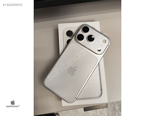 Apple / iPhone 17 Pro Max / iPhone 17 PROMAX 256GB BEYAZ Silver 1