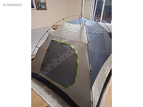 Husky Bırd 3 Kişilik Yeşil 4 Mevsim Kamp Çadırı Yırtılmaz