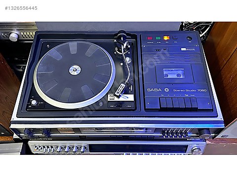Saba Stereo Studio 7060 (Diamant RPC) Vintage Müzik Seti (1978