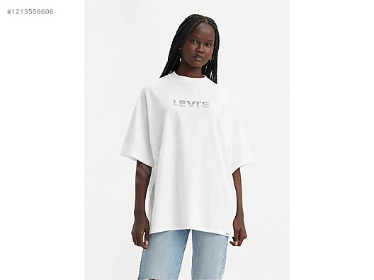 Levi s Oversize Fit Kad n T Shirt XS Beden Levi s Modelleri sahibinden da 1213556606