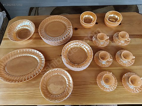 Anchor Hocking Suburbia + Termocrisa 8 kişilik set sahibinden